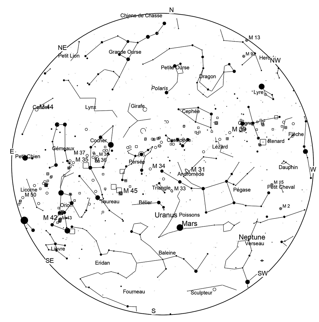 La Lune passe à proximité de l'étoile Spica