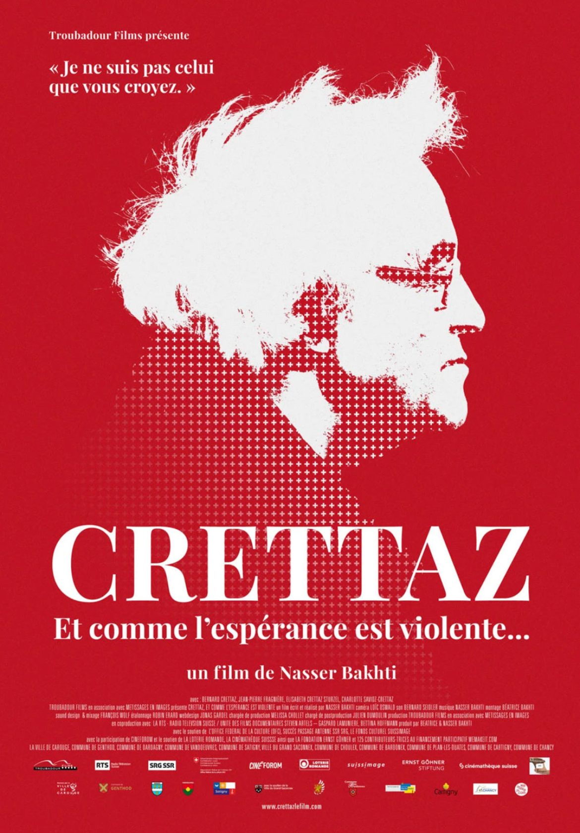 Crettaz, et comme l’espérance est violente