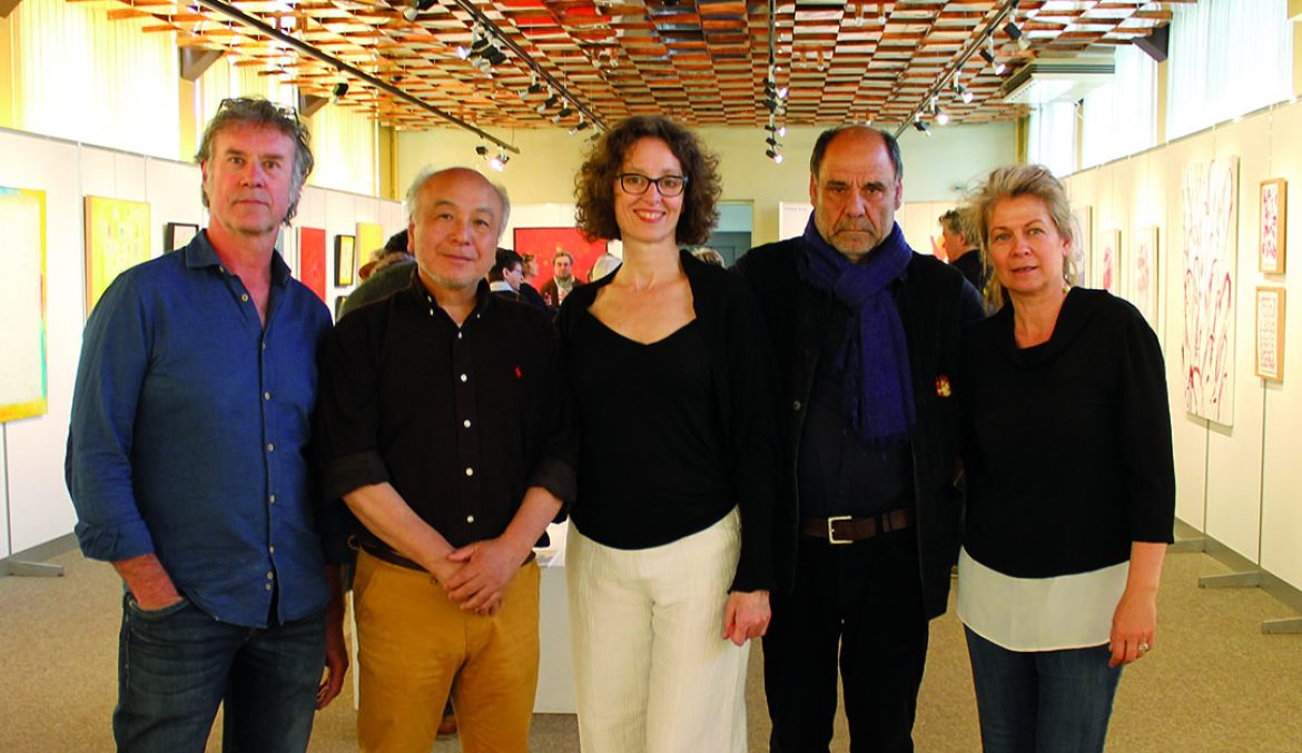 Un trio de peintres abstraits expose à l’Essor