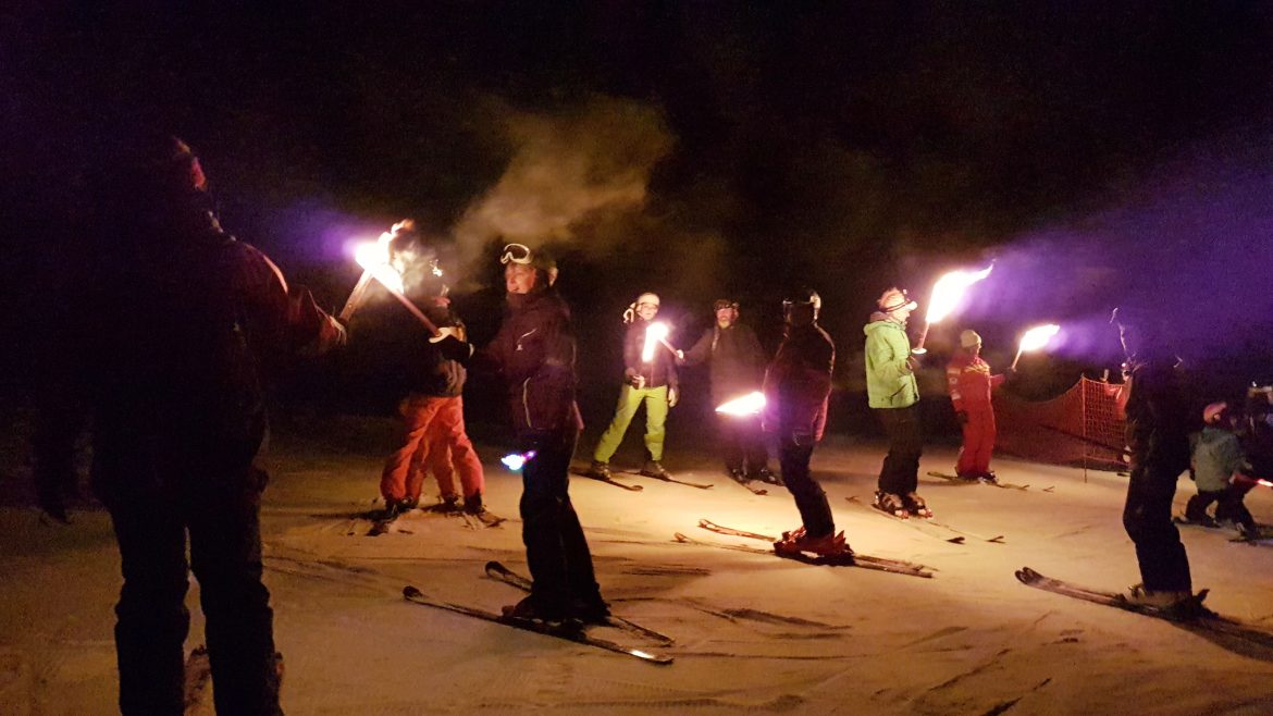 La piste du Brassus a flambé vendredi soir…