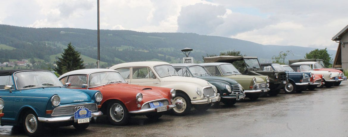 Le Club Auto-Union Suisse Romande était de sortie à la Vallée de Joux