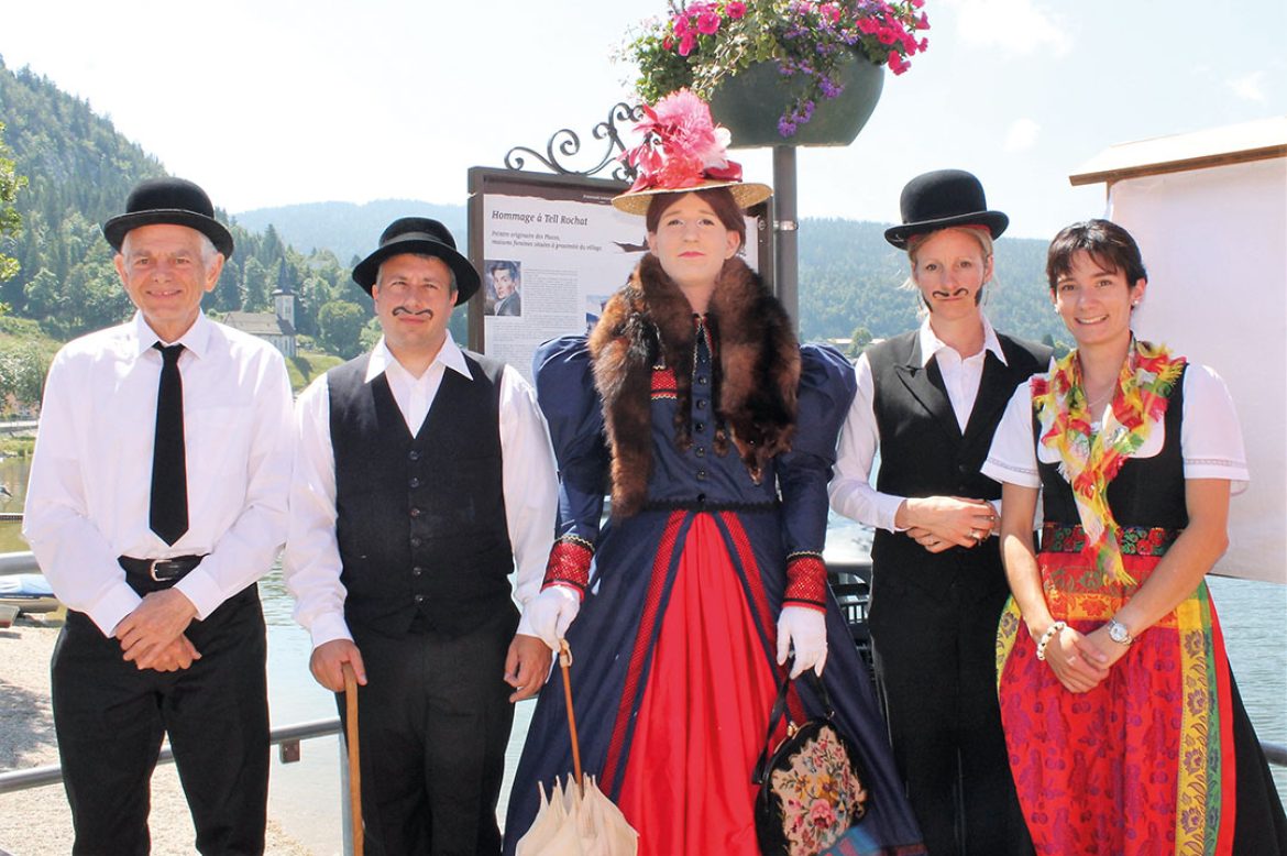 La promenade romantique et belle époque a été inaugurée au Pont