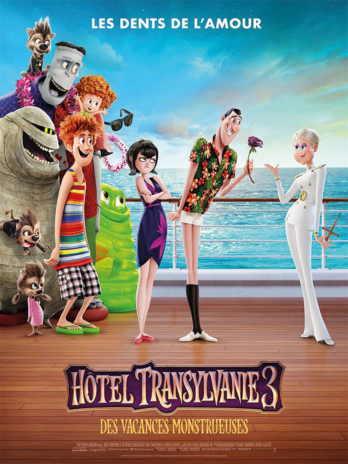 Hôtel Transylvanie 3: Des vacances	monstrueuses