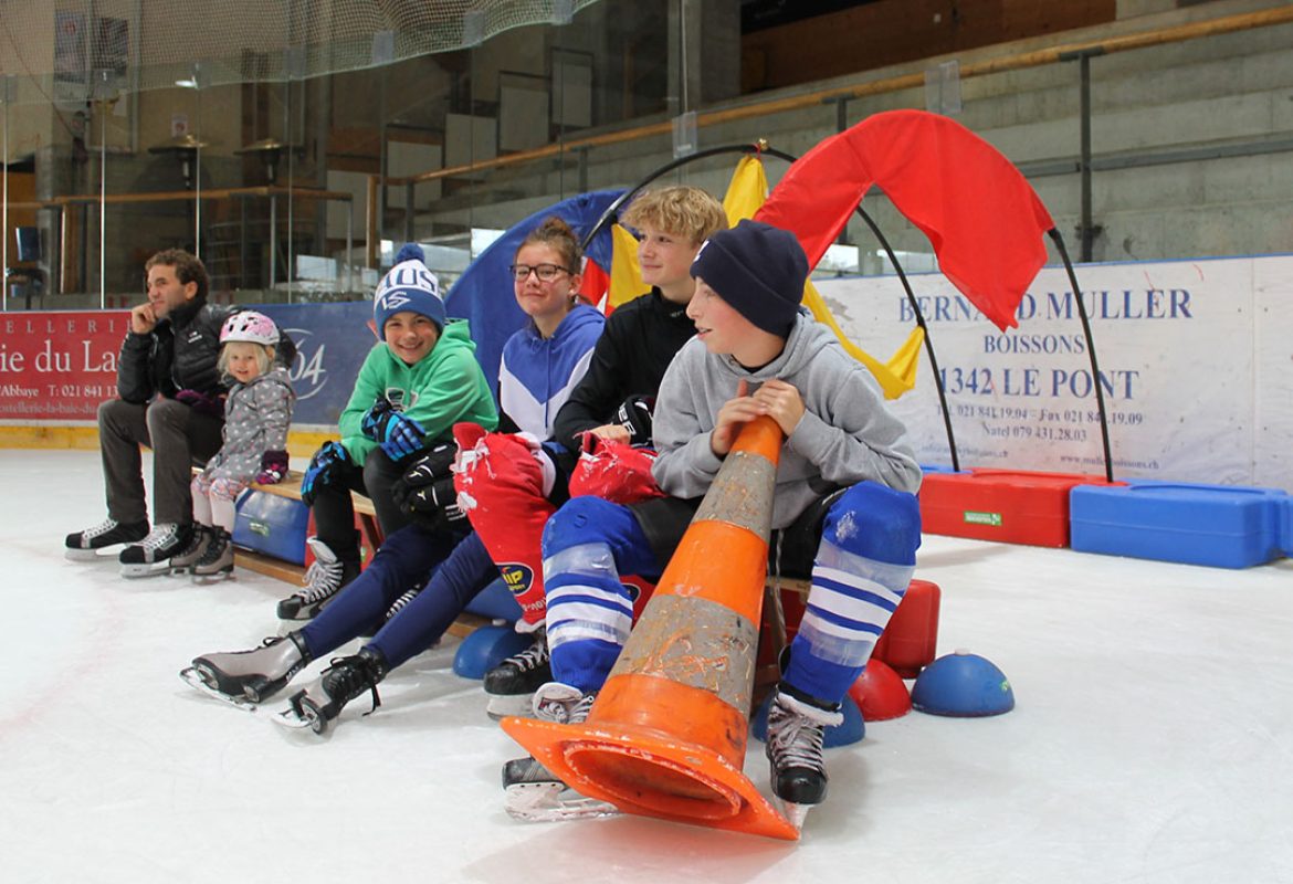 Patinoire ouverte pour les enfants