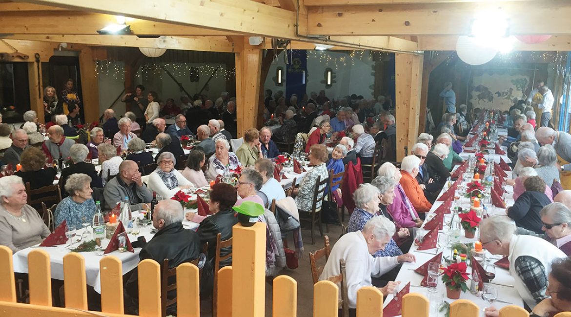 Lions-Club Vallorbe-Vallée de Joux : Noël des Aînés