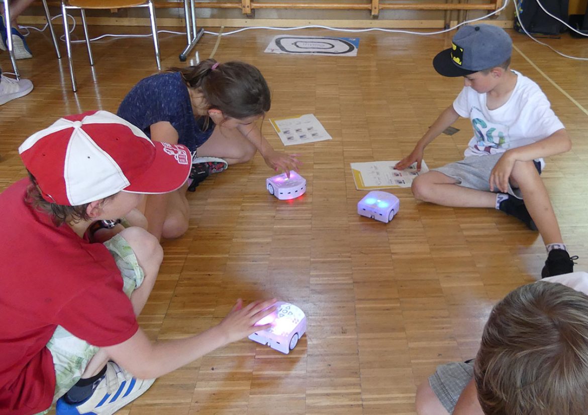 La robotique a rassemblé les classes